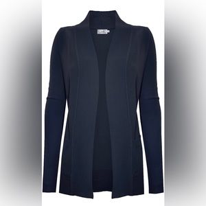 Women's Solid Basic Open Front Knit Sweater Cardigan w/ Pockets.